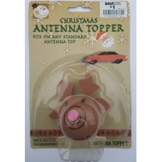 Year 2001 Rare Reindeer Christmas Antenna Topper 